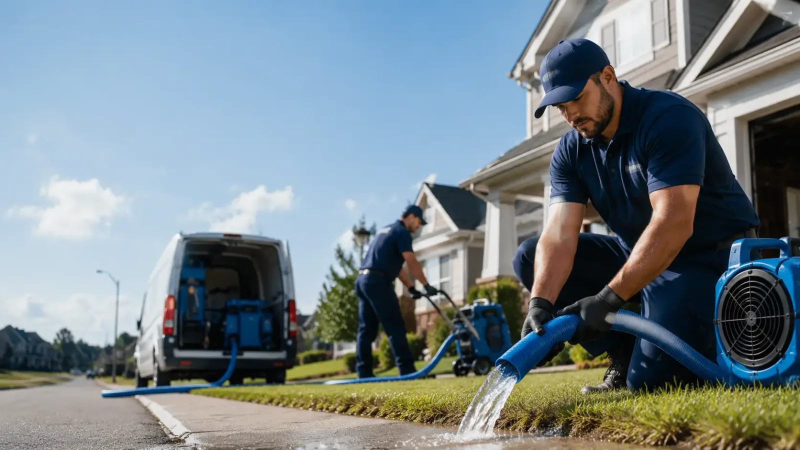 Flood Damage Restoration in Cypress, TX